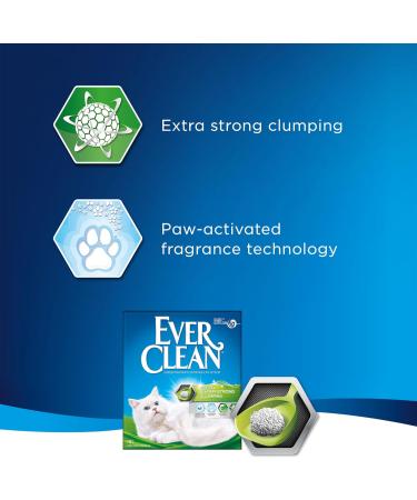 Ever Clean Clumping Cat Litter Extra Strong Clumping Cat Litter Scented for Long-lasting freshness 10L Scented 10000 ml (Pack of 1) - Buy Online on GoSupps.com