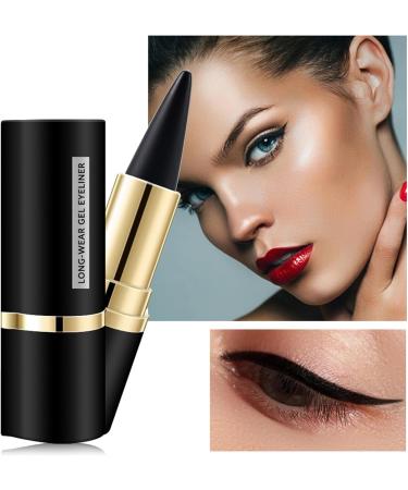 Eyeliner Gel Eye Pencil - Matte Black Gel Pen Long-Lasting Waterproof Daytime Makeup for Women & Girls - Buy Online on GoSupps.com
