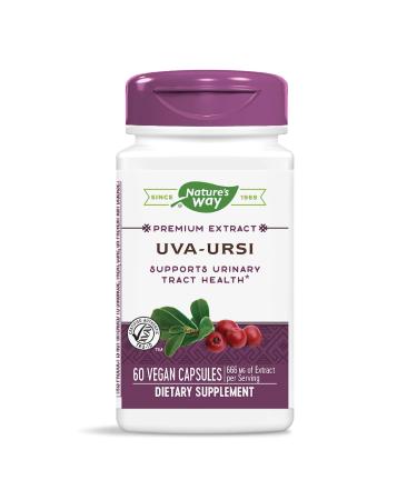 Nature's Way Uva Ursi Standardized, 666 mg of Extract per serving, 60 Capsules 1