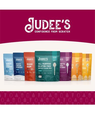 Judee's Unflavored Pea Protein Powder (3 lb) - 80% Protein - Non-GMO, Keto, Vegan, Dairy/Soy/Gluten/Nut-Free - Buy Online on GoSupps.com