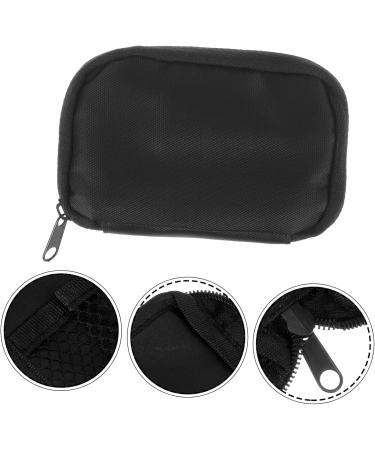 Healifty 2pcs Blood Meter Storage Bag Zipper Storage Bags Portable Meter Case Carrying Bag Black 13x8.5cm - Buy Online on GoSupps.com