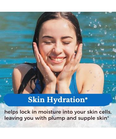 Vitalitown Hyaluronic Acid Supplements 250 mg Plus 25 mg Vitamin C Naturally Derived & High Bioavailability Skin Hydration 90 Vegan Capsules 3 Month Supply - Buy Online on GoSupps.com