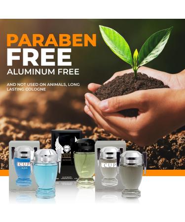 Cologne for Men (3.4oz/100ml x 3pcs) Impression of Invectus aqua Invectus Victory Invectus Edt (Pack of 3) - Buy Online on GoSupps.com