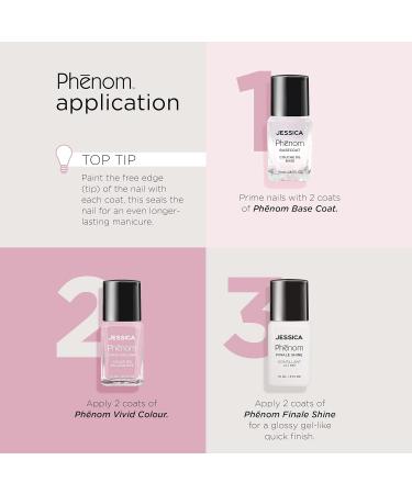 JESSICA | Phenom Vivid Colour Nail Polish | Long-lasting Gel-like Nail Polish without UV Lights coming in vivid & pigmented colours | Maroon Mural | 14 ml - Buy Online on GoSupps.com