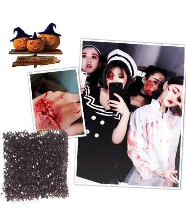 Beaupretty Makeup Stipple Sponges Halloween Blood Scar Special Sponge for Cosplay Party Size 3 Black - Buy Online on GoSupps.com