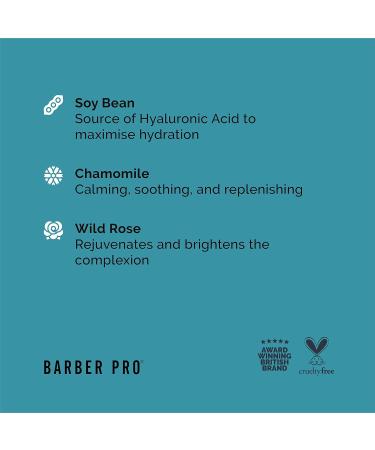 BARBER PRO HYDRATING Face Serum 30 ml | Mens Face Cream | Face Moisturiser & Antioxidant | Mens Skincare - Buy Online on GoSupps.com