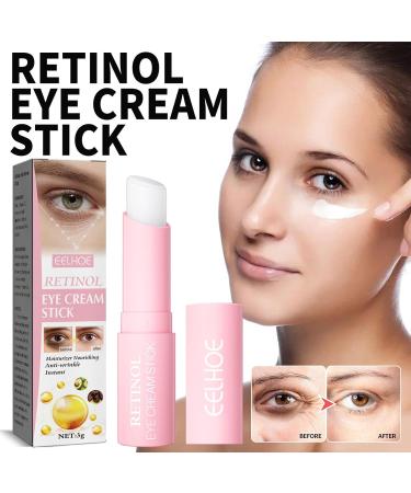  Pekoluta Eye Brightener Stick Eye Cream Moisturizing Eye Cream for Puffiness and Puffiness 3g - Buy Online on GoSupps.com