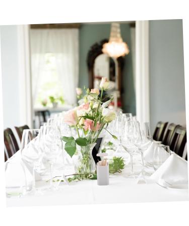 Alipis 5-Piece Travel Dispenser Container Set - Mini Tooth Cotton Holders with Lids Glass Food Storage 10.5x6x6cm - Buy Online on GoSupps.com