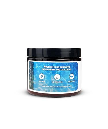 Bare Balm Unscented Whipped Tallow Balm Natural Moisturizer for Face & Body Fragrance-Free Cream for Dry Sensitive or Eczema-Prone Skin Pure Premium Tallow & Olive Extract 6 oz - Buy Online on GoSupps.com