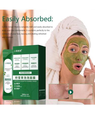  Goowafur Centella Cleansing Foam | Bubble Face Mask - Makeup Remover Mask for Oil Control Deep Cleansing Pore Shrinking Moisturizing Goowafur - Buy Online on GoSupps.com