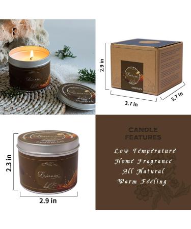 Low Temperature Candle - All Natural Soybean Oil Home Fragrance | Wine Chocolate Scent - Perfect Gift for Men & Women | 6.35OZ - Buy Online on GoSupps.com