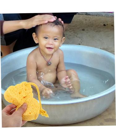 HAPINARY 1pc Shower Wipe Sponges Bathing Sponge Foam Rub Shower Sponge Bath Sponge Bathing Brush Shower Brush Pouf Bath Sponge Wood Pulp Fiber Bath Cotton Body - Buy Online on GoSupps.com