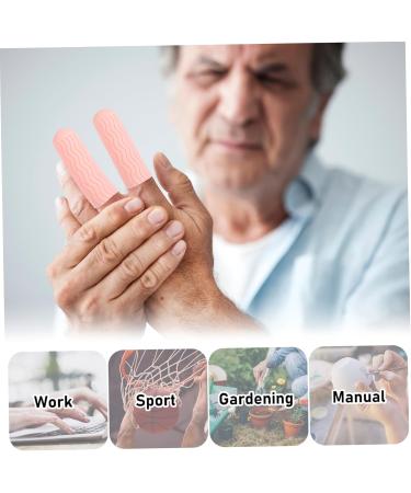 FOMIYES 40 Pairs Finger Protection Gel Nail Cover Gloves | Finger Support Sleeves for Men & Women | Ultimate Finger Protectors - Buy Online on GoSupps.com