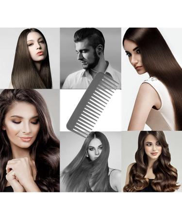 Luoshapucy Wide Tooth Antistatic Hair Comb for Men & Women - Perfect Hairdresser Styling Tool (Gray) - Buy Online on GoSupps.com