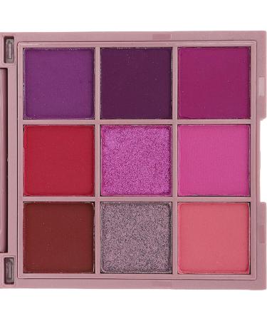 Matte Eyeshadow Pigmented 9 Colors Eye Makeup Palette Long Lasting Safe Portable Cosmetics for Women for Travel (M9-8) - Buy Online on GoSupps.com