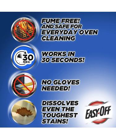Easy Off Fume Free Oven Cleaner - Lemon - 14.5 oz Can - Pack of 8 | International Shipping Available - Buy Online on GoSupps.com