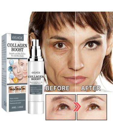 EELHOE Collagen Boost Anti-Aging Serum Set - 3Pcs | Hydrating Face Serum with Hyaluronic Acid | Anti Aging Serum for Women - 90ml - Buy Online on GoSupps.com