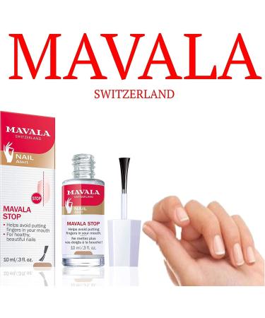 Mavala Stop Nail Biting & Thumb Sucking Deterrent 0.3 Fl Oz (Pack of 3) - Buy Online on GoSupps.com