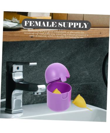 Buy SOLUSTRE 2pcs Disinfection Box for Menstrual Cups - Effective Plastic Cleaner for Women | International Shipping Available - Buy Online on GoSupps.com