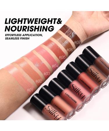 Liquid Blush Soft Cream Blush for Cheeks Natural-Looking Matte Makeup Blush Stick Long-lasting Dewy Cheek Tint For High-pigment Color Moisturizing & Lightweight Blendable Face Blush Makeup (#04 1PC) - Buy Online on GoSupps.com