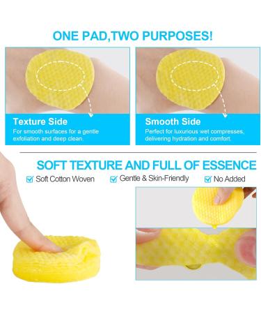 60 Pads Turmeric Kojic Acid Cleansing Pads Turmeric Kojic Pads Turmeric Kojic Acid Pads for Exfoliating Turmeric Exfoliating Face Pads for Dark Spots Deep Cleansing - Buy Online on GoSupps.com