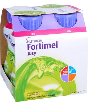 FORTIMEL Fortimel Juicy Pomme - 4 x 200 ml - Buy Online on GoSupps.com