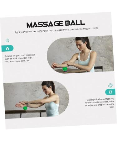 Clispeed Fascia Massage Balls - Myofascial Release Fitness Kit 3pcs Peanut & Lacrosse Variants for Deep Tissue Relief - 12.5x6.5cm Solid TPE Ideal for Back & Muscle Recovery - Buy Online on GoSupps.com