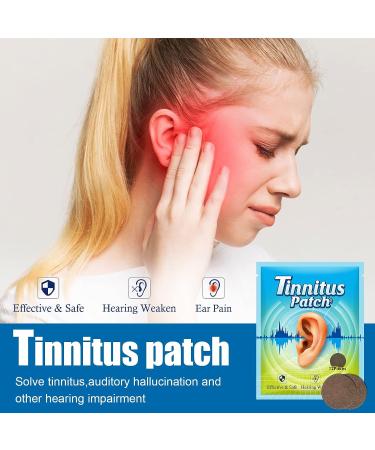 Tinnitus Relief Patches - Herbal Formula for Ringing Ear Care and Pain Relief - Buy Online on GoSupps.com
