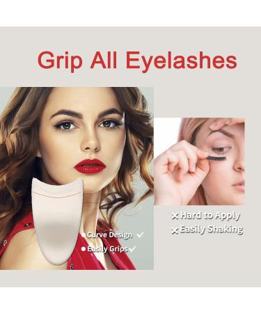 ELESDA Eyelash Applicator Tool Bundle - 2PCS Silicone Lash Clips for Easy False Lash Application - Perfect for Beginners - Buy Online on GoSupps.com