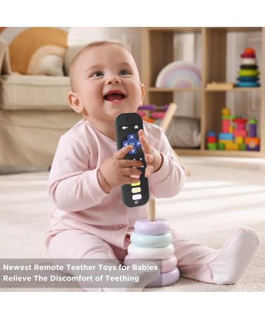 JIECH Remote and Phone Teether Toys for Babies - Safe and Soothing Teething Relief - Buy Online on GoSupps.com