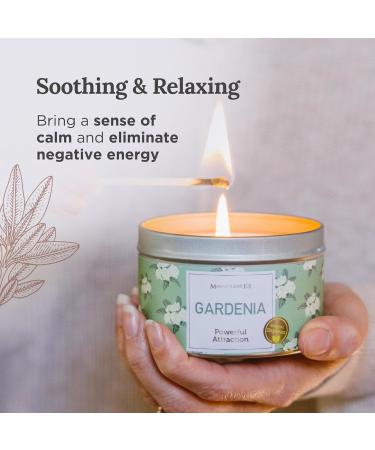 Buy 101 Long Lasting Gardenia Scented Candle | All Natural Organic 6 Oz | Manifestation & Purification | 35 Hour Burn | International Shipping Available - Buy Online on GoSupps.com