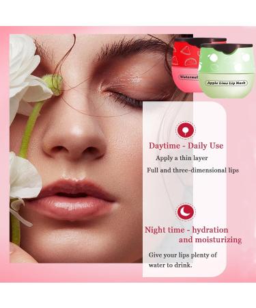 3 PCS Honey Pot Lip Balm & Exfoliating Lip Mask Set | Moisturizing Propolis & Vitamin E | Perfect Christmas Gifts for Dry Cracked Lips - Buy Online on GoSupps.com