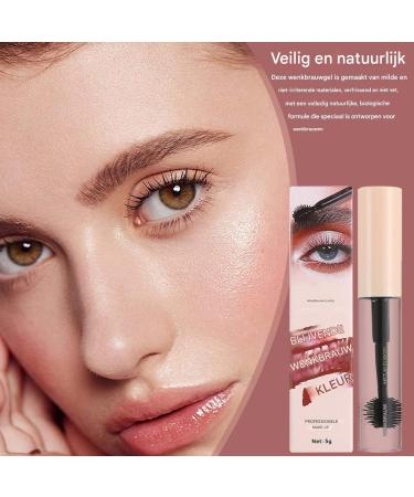 Eyebrow glue gel clear eyebrow gel that holds Braw fix gel Waterproof eyebrow repair liquid makeup long lasting no flaking - Buy Online on GoSupps.com