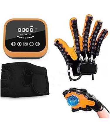 Rehabilitation Robot Gloves Finger Training Rehab Orthotics Rehabilitation Gloves Self-Training Rehabilitation Robot Gloves For Stroke Hemiplegia Patients Finger Flexion Correction Right M Right Medium