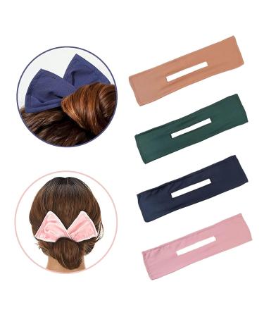 Tukeva 4-Piece Hair Knot Maker Set | French Bun & Knot Tools for Easy Stylish Updos - International Shipping Available - Buy Online on GoSupps.com