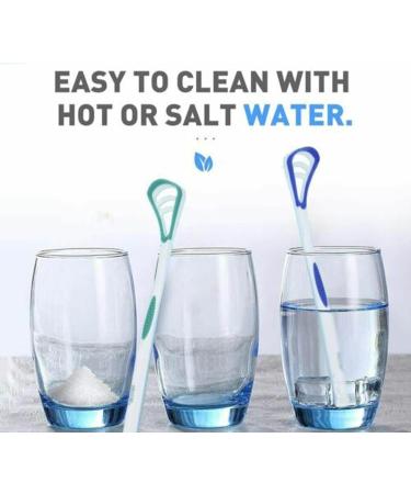 Red Tongue Cleaner - Gentle Tongue Scraper for Fresh Breath | International Shipping - Buy Online on GoSupps.com