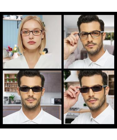 Buy Cojwis 6 Pack Reading Glasses for Men & Women - Quality Spring Hinge Blue Light Filter 1.25x - Stylish 6 Color Mix - Buy Online on GoSupps.com
