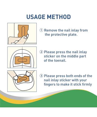 Fitmedify Nail Patches - Toenail Correction Tool for Ingrown Nails, Fungus Relief (50Pcs) - Buy Online on GoSupps.com