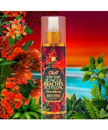 SPA CEYLON Unawatuna - Body Spray 200ml - Buy Online on GoSupps.com