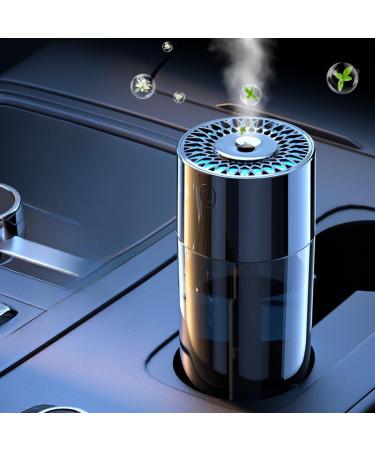 Car Diffuser USB Plug-in 100ml Mini Humidifier Essential Oil Diffuser Car Freshener Aromatherapy Diffuser Royal Black