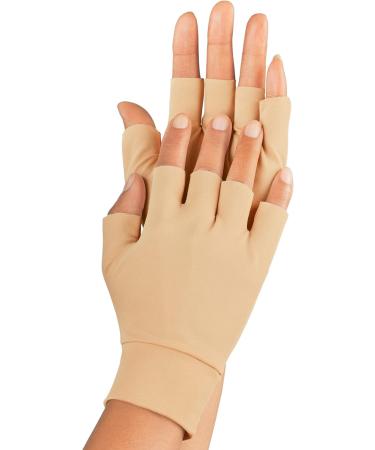 Buy Collections Etc Arthritis Relief Gloves in Beige - Comfortable & Effective Pain Relief - Buy Online on GoSupps.com