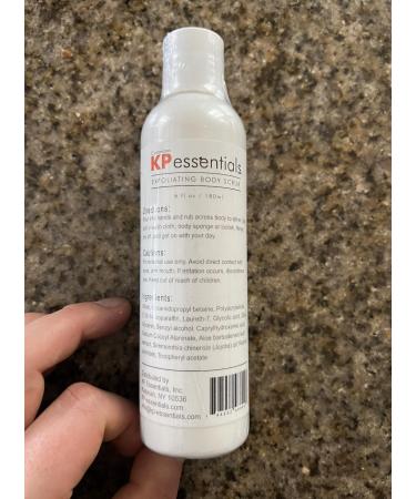 KP Essentials Exfoliating Body Wash for Keratosis Pilaris - Clear Skin Solution for Red Bumps 6oz - Buy Online on GoSupps.com