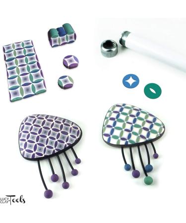 LUCY CLAY LC Disk 3 for Czextruder - 9 Disks | Pottery Ceramic Craft, Polymer Clay Fondant Cake - Buy Online on GoSupps.com