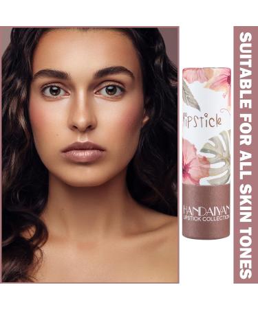 XINGXYUEL Matte Nude Lipstick - Long Lasting Waterproof Lip Gloss in 05 Amber - Buy Online on GoSupps.com