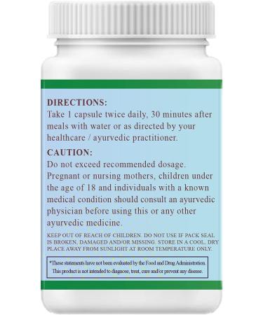 Panchaveda Panacea Herbals Rauwolfia Serpentina Capsules - 120 Count 400mg Veg Caps | Sarpagandha Vati Indian Snakeroot Supplement - Buy Online on GoSupps.com