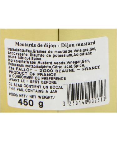 Edmond Fallot - Dijon Mustard - 450 g - Buy Online on GoSupps.com