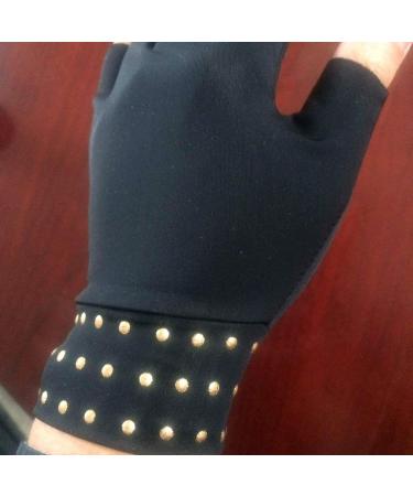Arthritis Magnetic Therapy Gloves - Pain Relief Half Finger Compression Gloves for Men & Women - International Shipping - Buy Online on GoSupps.com
