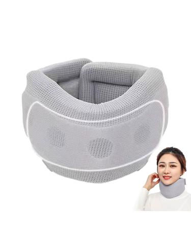 Small ruff for the cervical spine adjustable collar-neck support struts comfortable fragrance from memory foam with foam wrap and elastic supports neck fragrance support collar neck pain e 20.47-inch ---