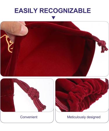 KALLORY 6 Pcs Storage Bag Makeup Travel Bag Canvas Drawstring Bag Storage Organizer Hair Dryer Travel Rack - Buy Online on GoSupps.com