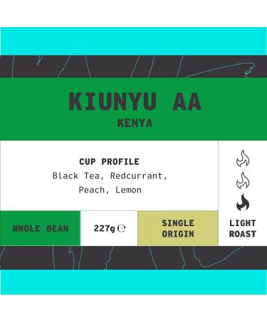 Coffee Beans 227g Bag Whole Bean Coffee Kenya Coffee Beans Black Tea & Fruits Notes 100% Arabica Light Roast AA Grade Speciality Freshly Roasted Single Origin (We Are Coffee Co) Whole Bean 227 g (Pack of 1) - Buy Online on GoSupps.com